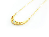 Moon Phases Necklace