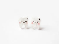 Happy teeth and sad teeth earrings