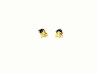 Tiny Honey Bee Stud Earrings
