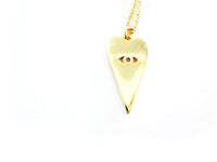 All Seeing Heart Eye Necklace