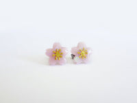 Sakura and Leaf Earrings