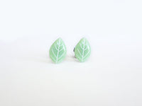 Sakura and Leaf Earrings