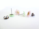 Sakura and Leaf Earrings