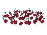 Glitter Cherry Earrings