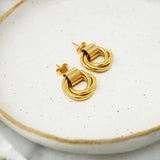 Gold Knocker Studs