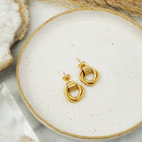 Gold Knocker Studs